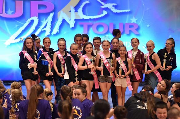 Performers Holding Their Trophies